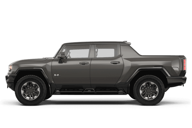 GMC HUMMER EV  - Side view GMC HUMMER EV  - Side view