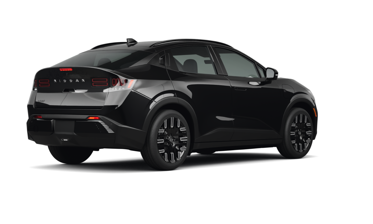 Nissan LEAF - Back view Nissan LEAF - Back view